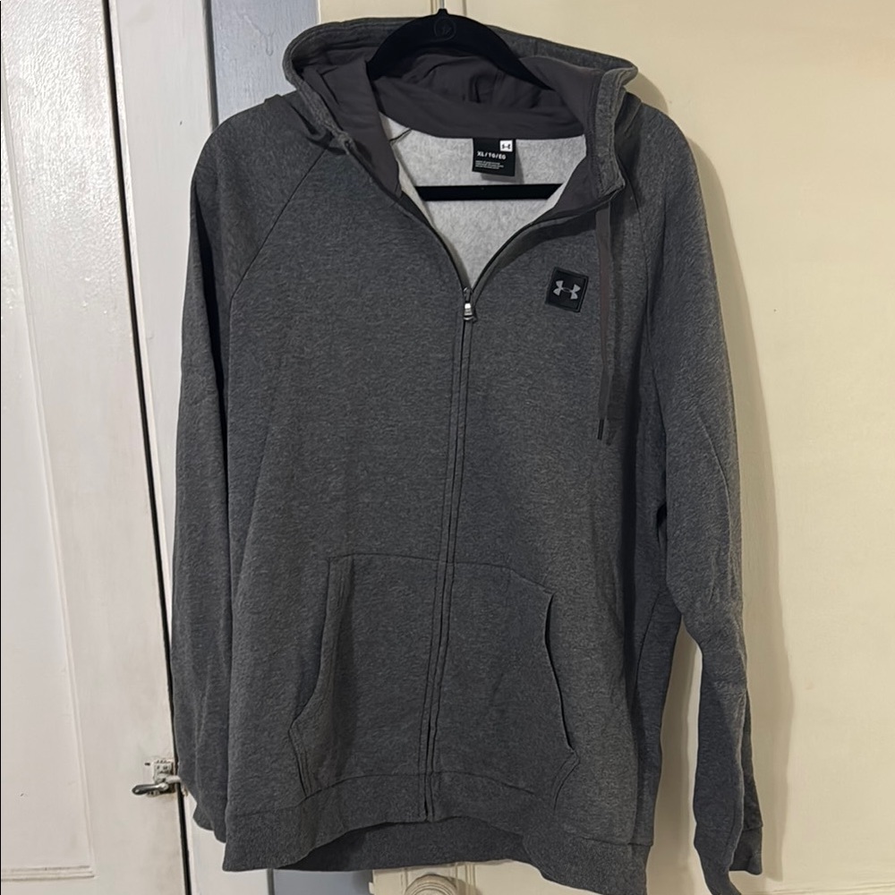 Under Armour Charcoal Full-Zip Hoodie XL